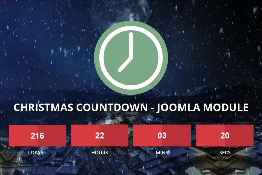 Christmas Countdown Joomla Module