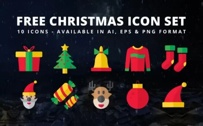 Free Christmas Icon Set