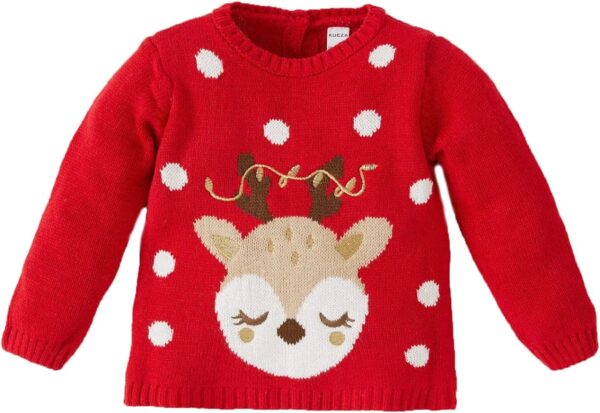 baby reindeer christmas jumper