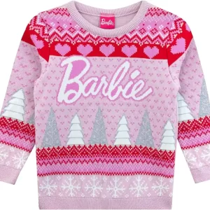 Barbie Christmas Jumper Girls