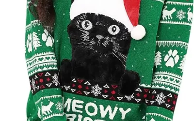 Meowy Christmas Cat Jumper