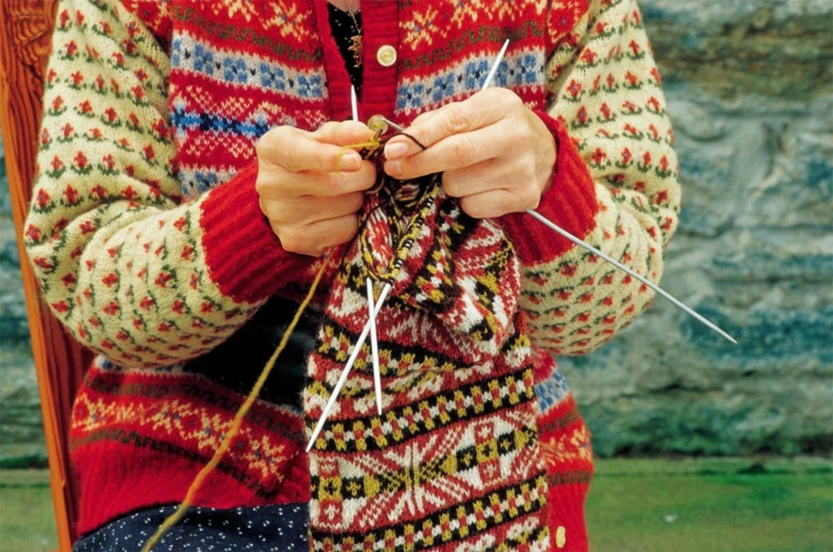 Fair-Isle-jumpers-Scottish-knitting-patterns