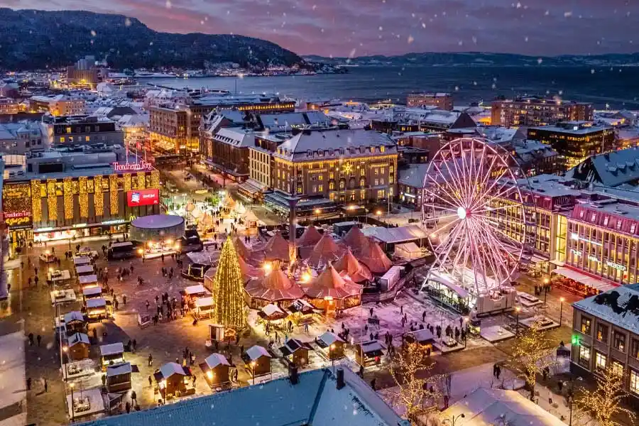 Trondheim Norway Christmas