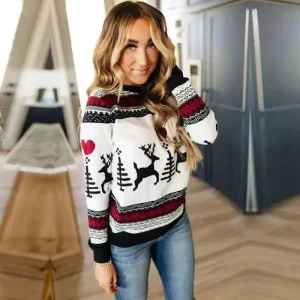 White-Reindeer-Christmas-Ugly-Sweater