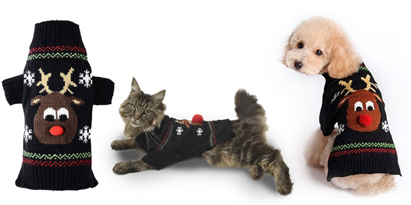 PETCARE-Christmas-Turtleneck-Sweater for cats and dogs