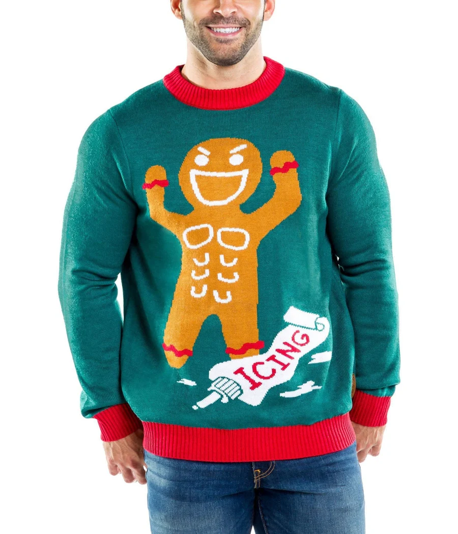 Men's "Ginger Roid Rage" Ugly Christmas Jumper