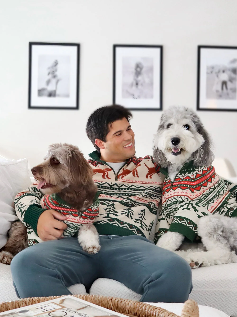 North Woods Matching Dog & Owner Holiday Sweater